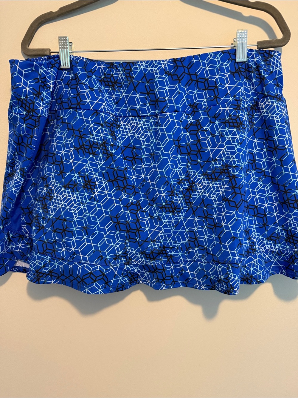 Tail Royal Blue Geometric Tennis Pickleball  Skirt